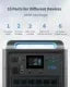 VDL-HS1500 Portable Power Station, Pure Sinewave AC Outlets, Powerful Power Bank for Home Use, Outdoor Camping RV, 1228Wh, 1500W