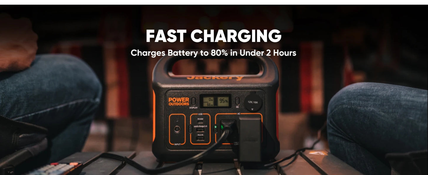 Jackery Portable Power Station Explorer 300,293Wh Backup Lithium Battery,Solar Generator for Outdoors Camping Travel Hunting etc