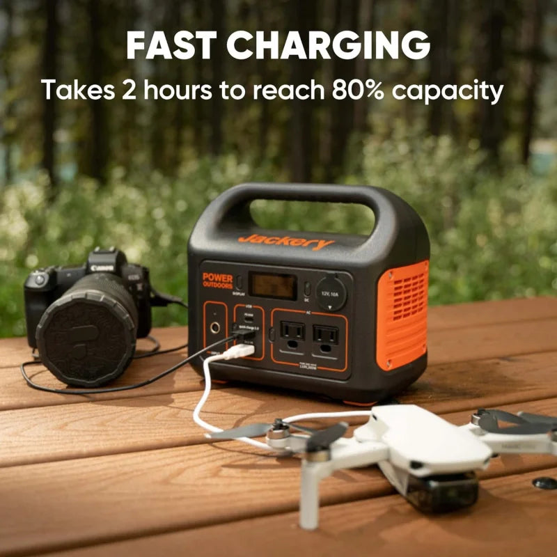 Jackery Portable Power Station Explorer 300,293Wh Backup Lithium Battery,Solar Generator for Outdoors Camping Travel Hunting etc