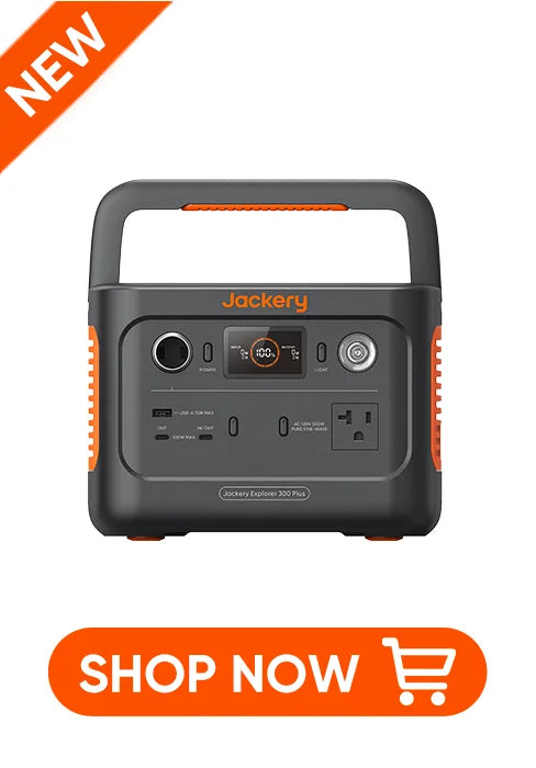Jackery Portable Power Station Explorer 300,293Wh Backup Lithium Battery,Solar Generator for Outdoors Camping Travel Hunting etc